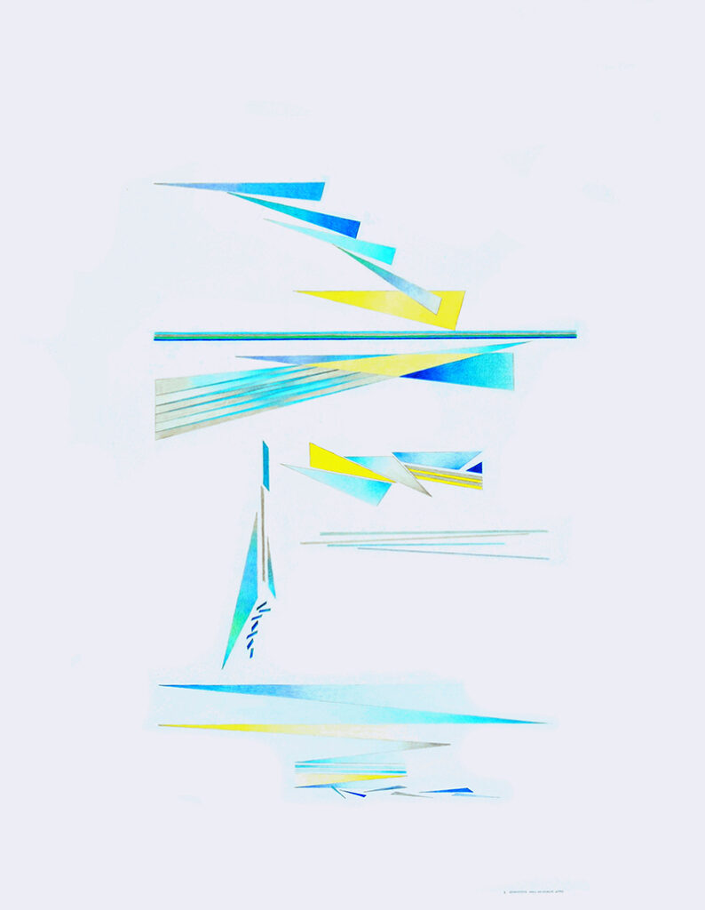 Elisabeth Delesalle, Séquences, 2009, 65 x 50 cm, 04