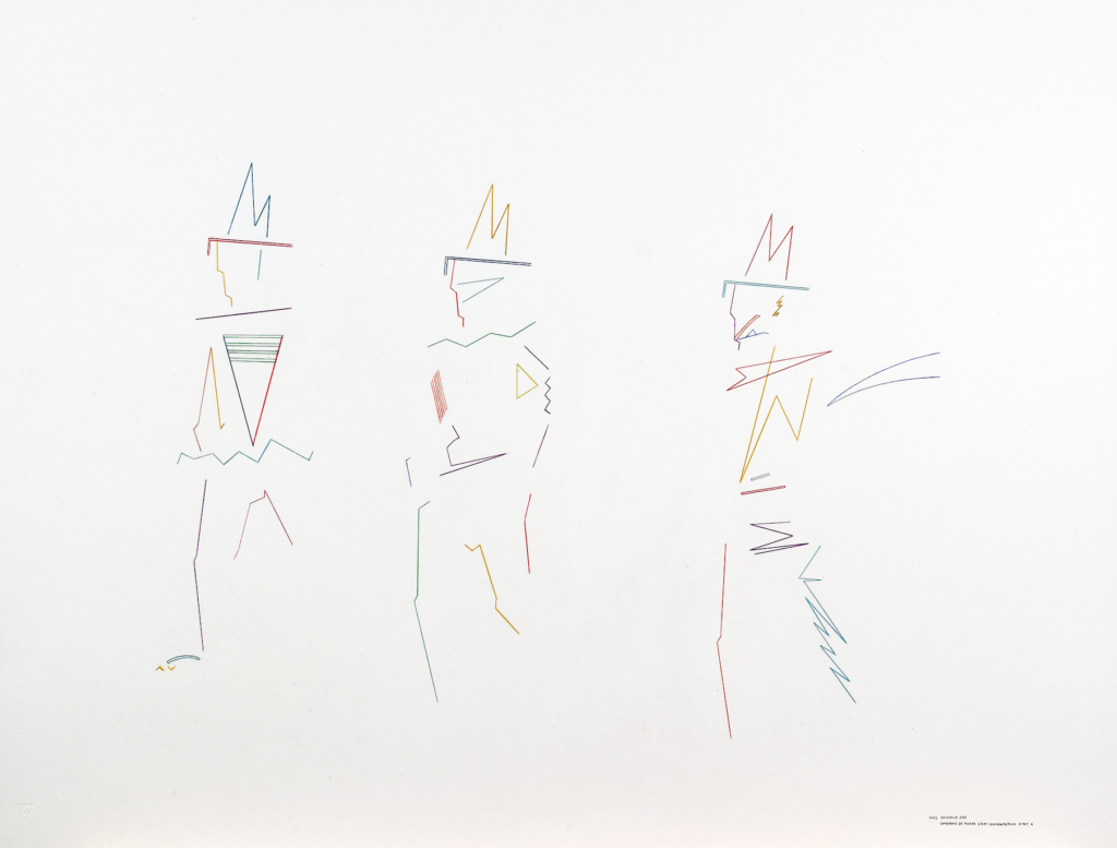 Elisabeth Delesalle, Gardiens de Musée, 2013, 50 x 65 cm, 04