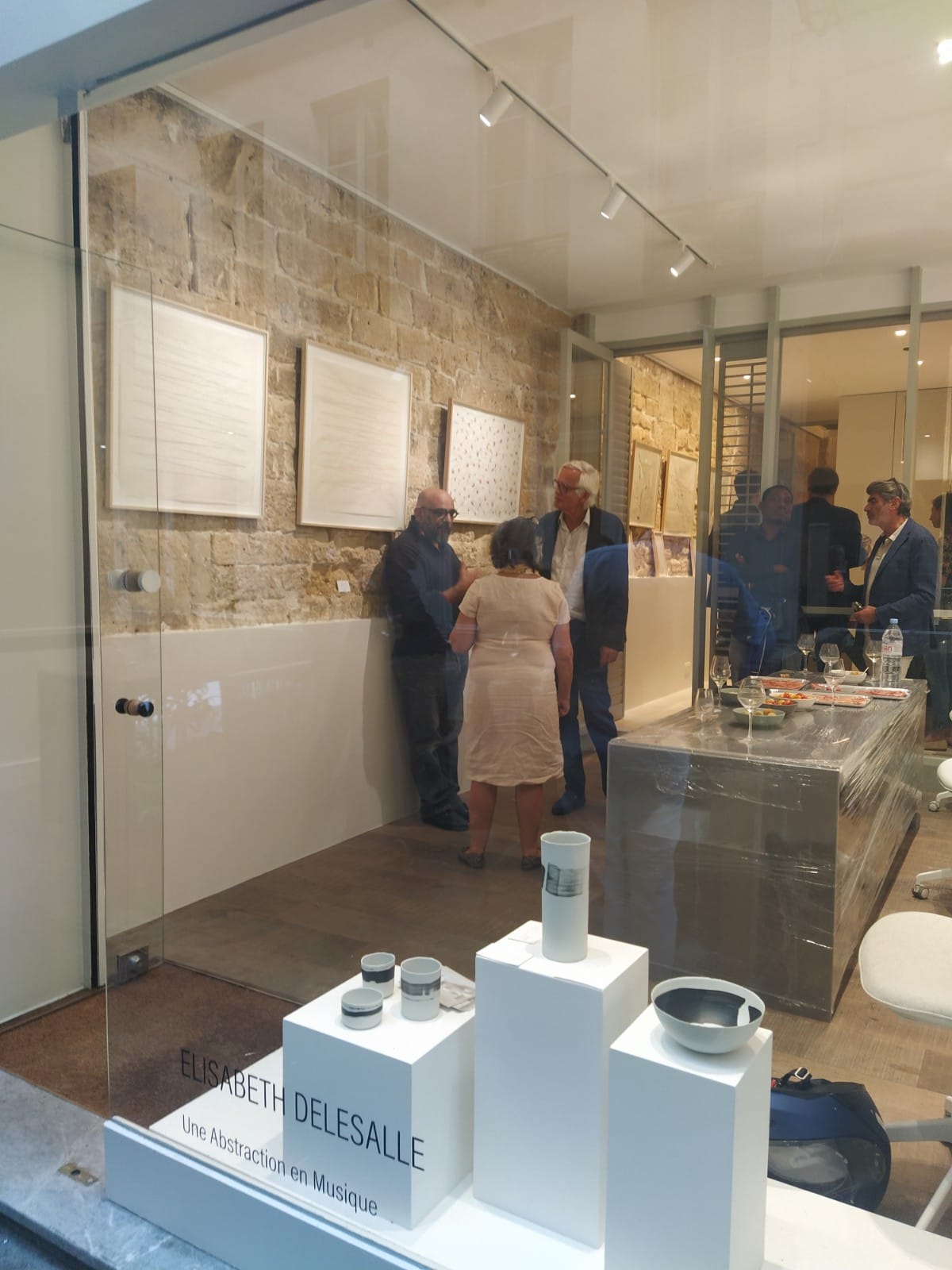 Exposition Une Abstraction en Musique, 48 Verneuil, Paris 6.