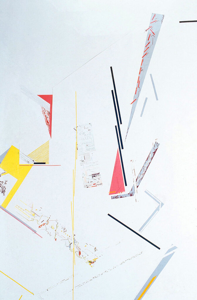 Elisabeth Delesalle, A propos d'écriture, 1980